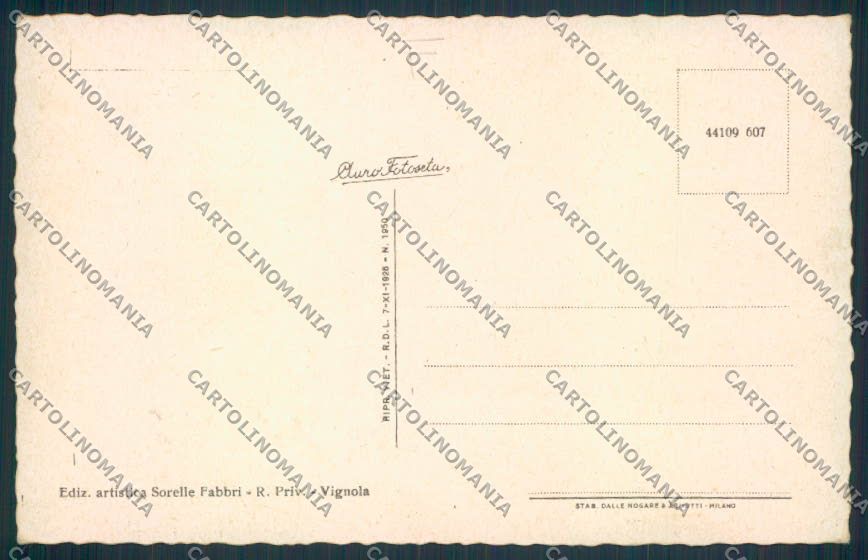 Modena Vignola cartolina MV2341 – retro