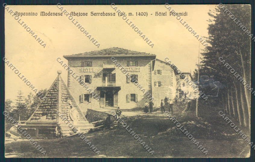 Modena Abetone Serrabassa cartolina MV2358 – fronte