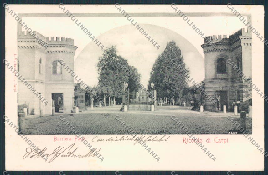 Modena Carpi cartolina MV2377 – fronte