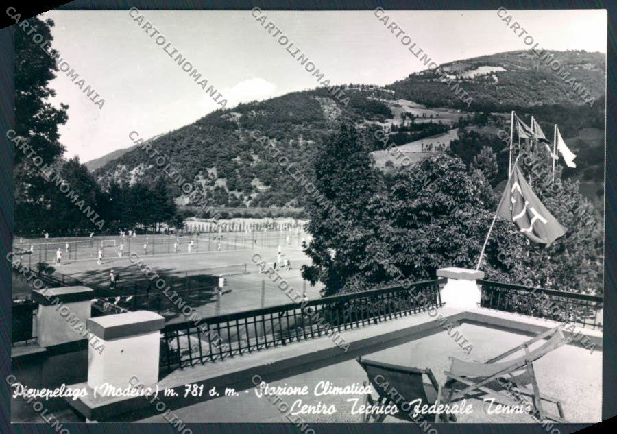 Modena Pievepelago Tennis Foto FG cartolina MV2394 – fronte