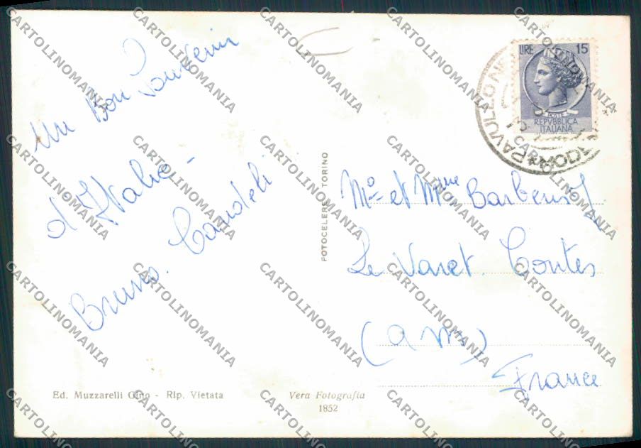 Modena Pavullo Foto FG cartolina MV2396 – retro
