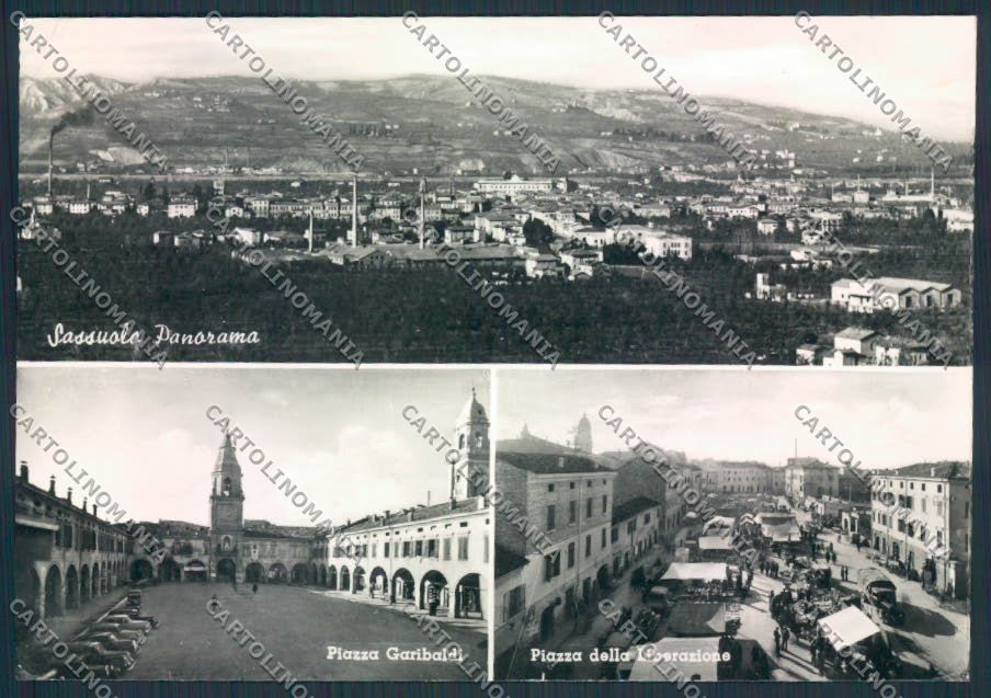 Modena Sassuolo Mercato Foto FG cartolina MV2404 – fronte