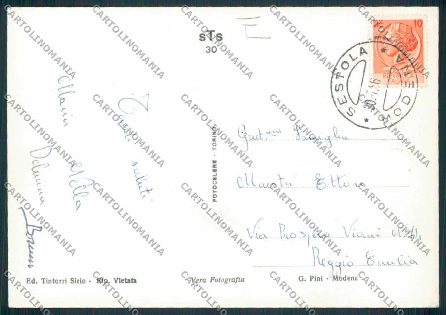 Modena Sestola Foto FG cartolina MV2406 – retro