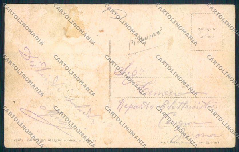 Parma Città PIEGHINE cartolina MV2412 – retro