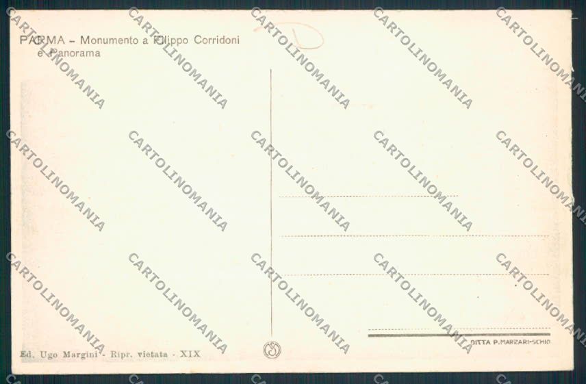 Parma Città cartolina MV2416 – retro