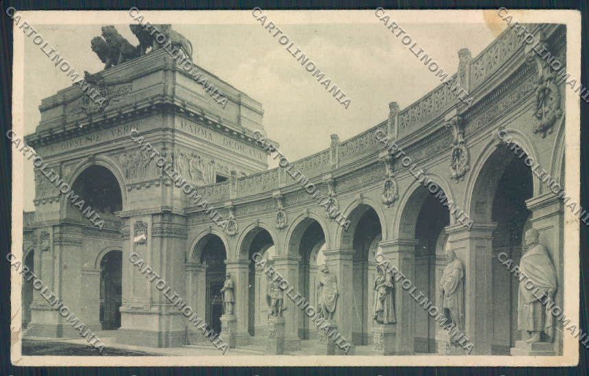 Parma Città Verdi cartolina MV2418 – fronte