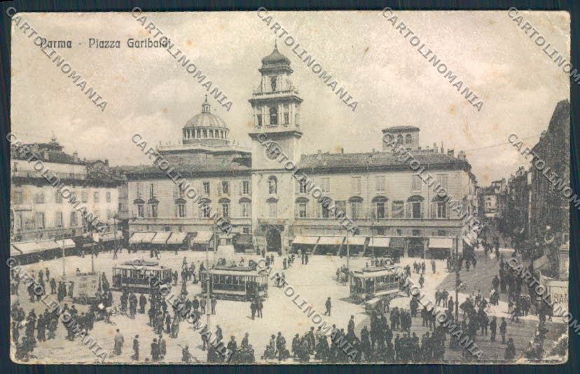 Parma Città Tram PIEGHINE cartolina MV2421 – fronte