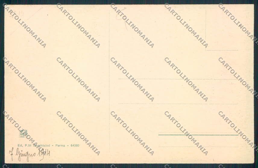 Parma Città Tram cartolina MV2441 – retro