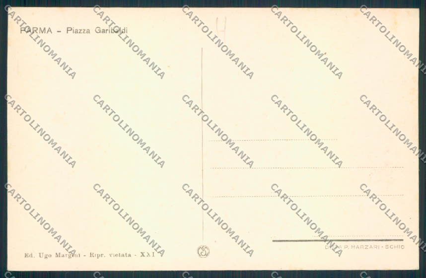 Parma Città cartolina MV2453 – retro
