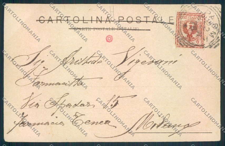 Parma Città cartolina MV2455 – retro