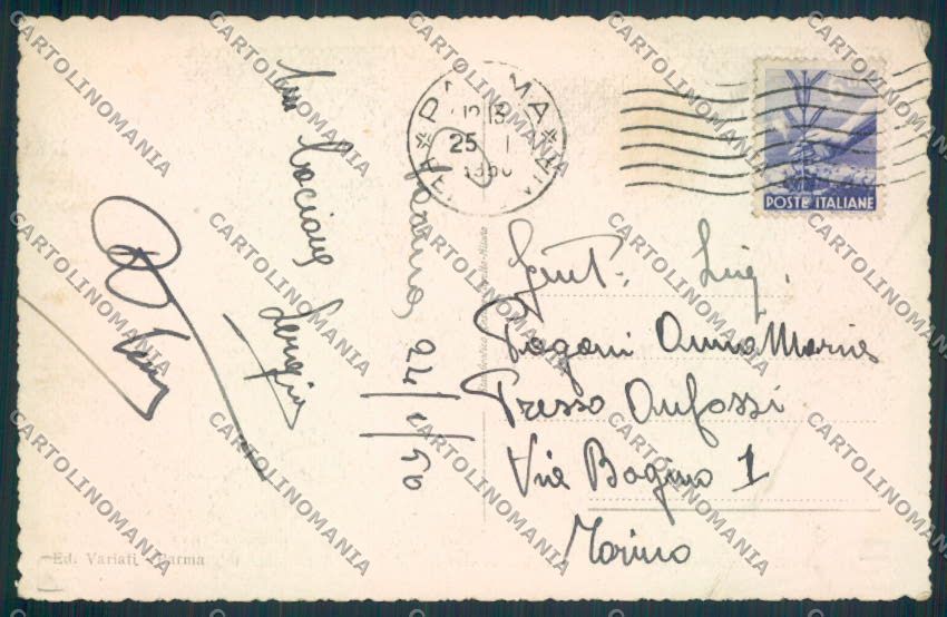 Parma Città cartolina MV2463 – retro
