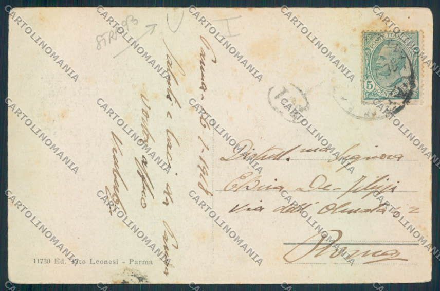 Parma Città STRAPPO cartolina MV2467 – retro