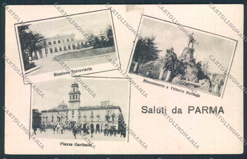 Parma Città Saluti da cartolina MV2476 – fronte