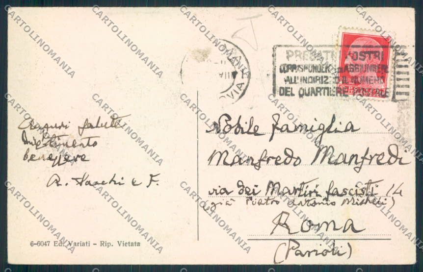 Parma Città Saluti da cartolina MV2476 – retro