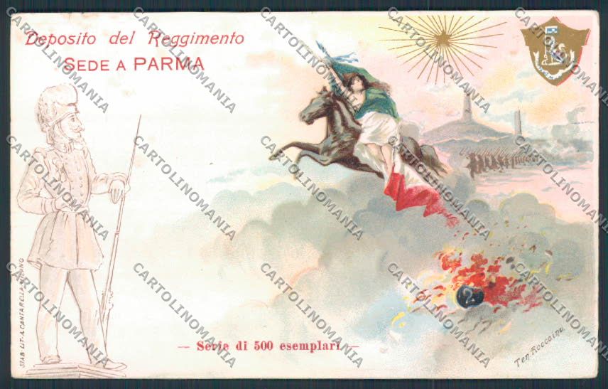 Parma Città Granatieri STRAPPO cartolina MV2478 – fronte