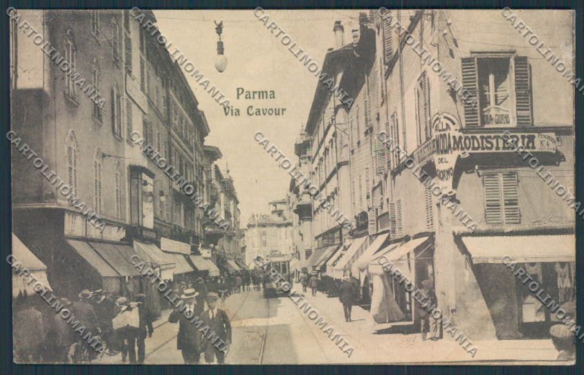 Parma Città Tram cartolina MV2482 – fronte