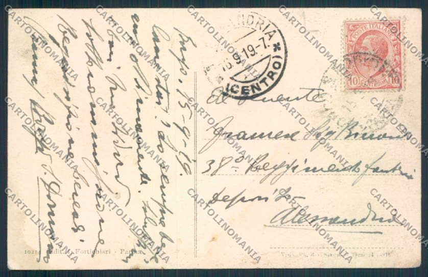 Parma Città Poste cartolina MV2490 – retro