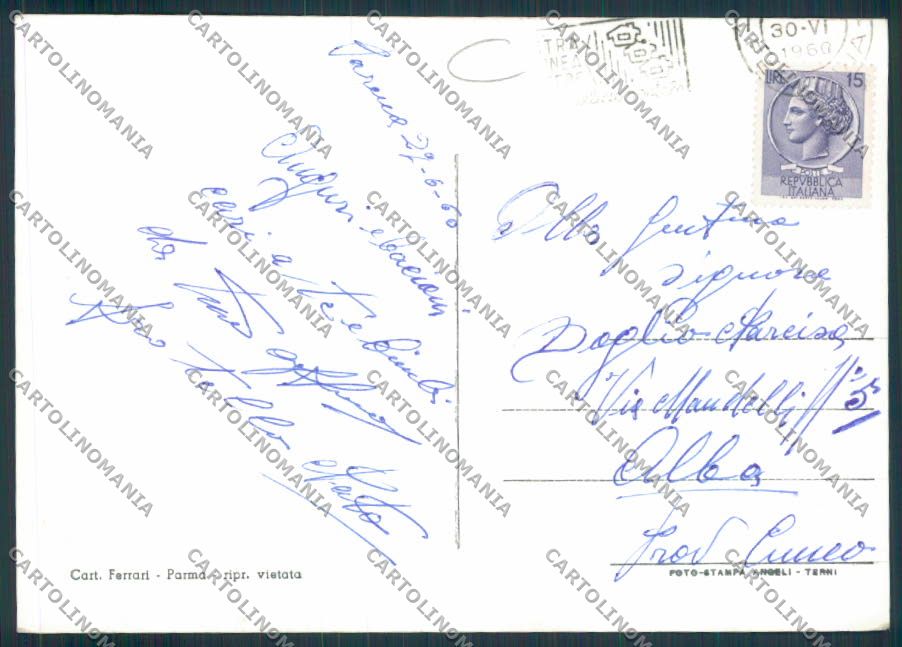 Parma Città Foto FG cartolina MV2495 – retro