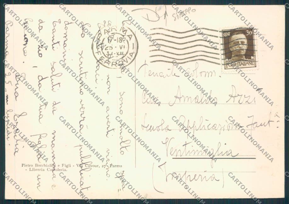 Parma Città STRAPPINO FG cartolina MV2498 – retro