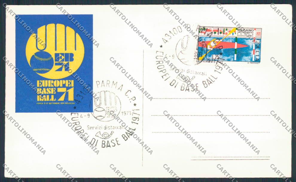Parma Città Baseball FG cartolina MV2502 – fronte