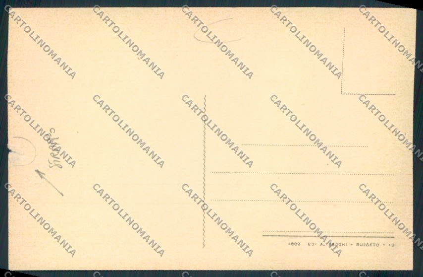 Parma Busseto Verdi STRAPPO cartolina MV2513 – retro