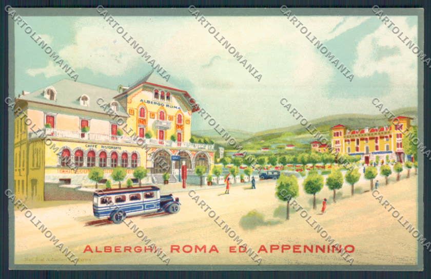 Parma Borgotaro Pubblicitaria cartolina MV2533 – fronte