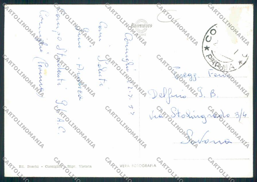 Parma Corniglio Foto FG cartolina MV2542 – retro