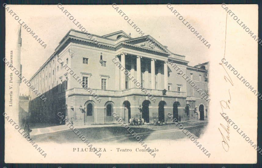 Piacenza Città Teatro cartolina MV2608 – fronte