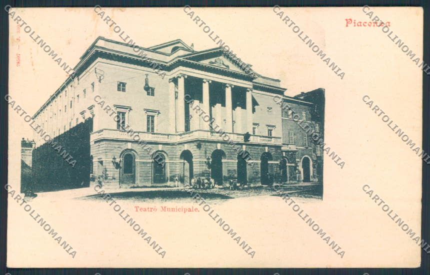 Piacenza Città Teatro cartolina MV2609 – fronte
