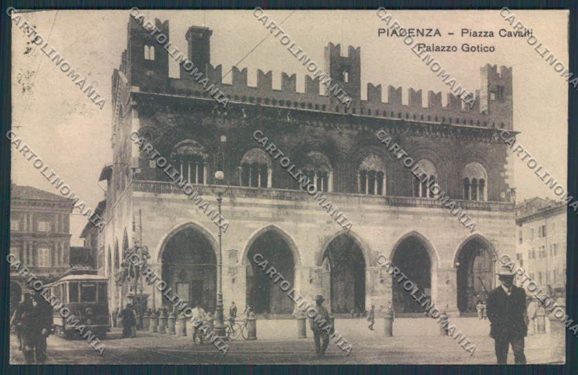 Piacenza Città Tram cartolina MV2610 – fronte