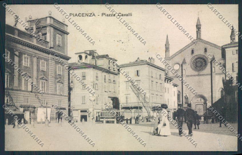 Piacenza Città Tram cartolina MV2613 – fronte
