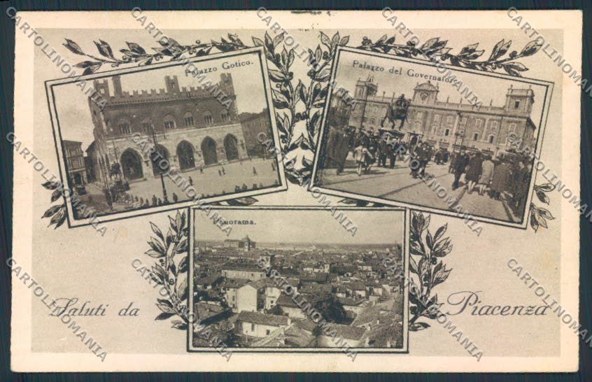 Piacenza Città Saluti da cartolina MV2616 – fronte