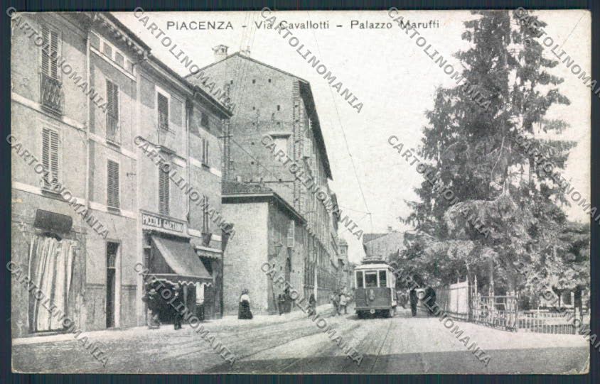 Piacenza Città Tram cartolina MV2623 – fronte