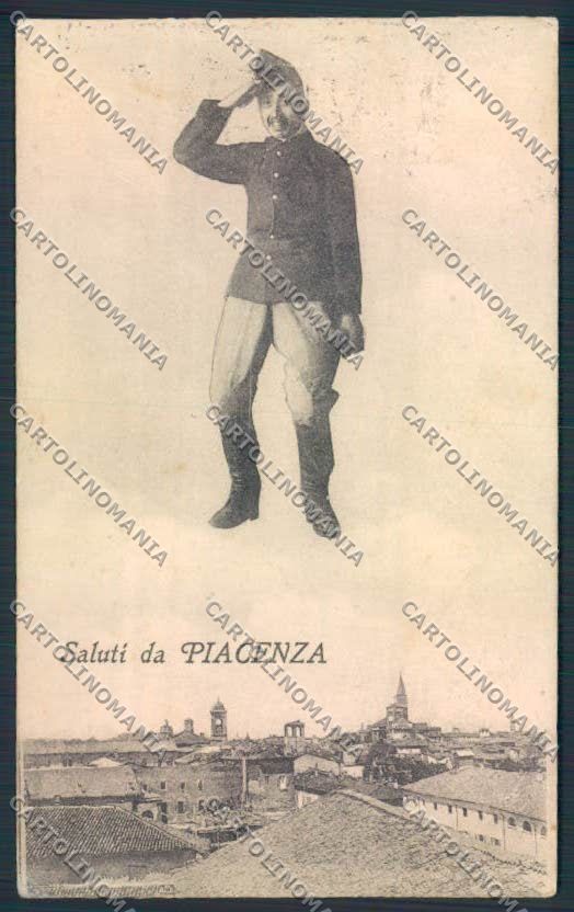Piacenza Città Saluti da cartolina MV2626 – fronte