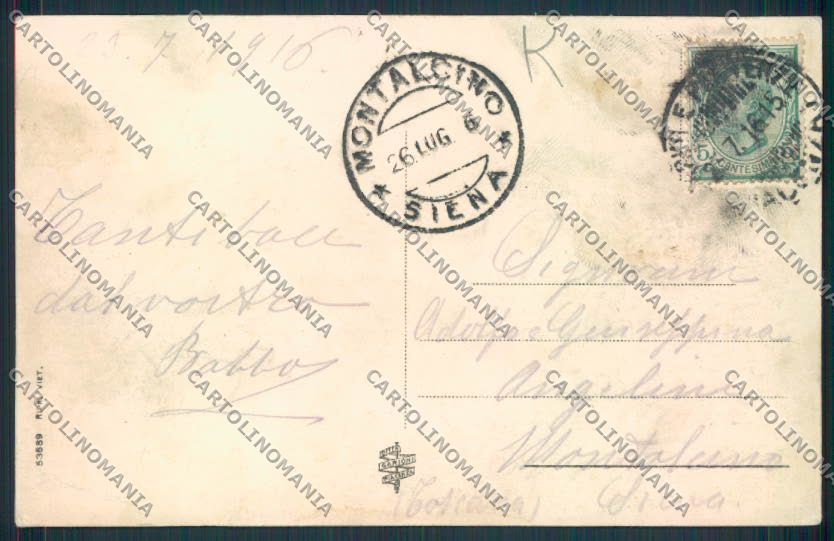Piacenza Compagnia Automobilisti Posta cartolina MV2639 – retro