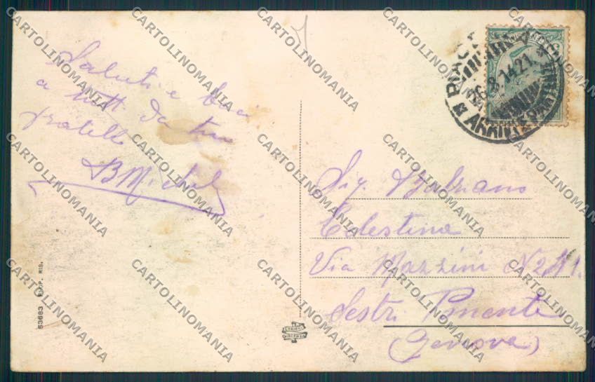 Piacenza Città Compagnia Automobilisti cartolina MV2649 – retro