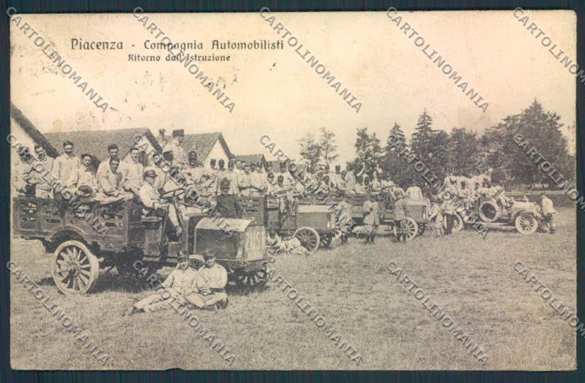 Piacenza Città Compagnia Automobilisti cartolina MV2654 – fronte