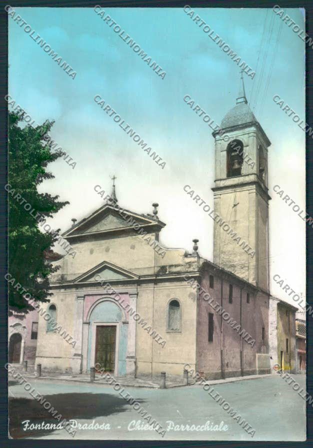 Piacenza Fontana Pradosa Foto FG cartolina MV2674 – fronte