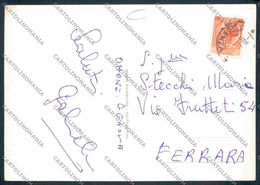 Piacenza Ottone Foto FG cartolina MV2676 – retro