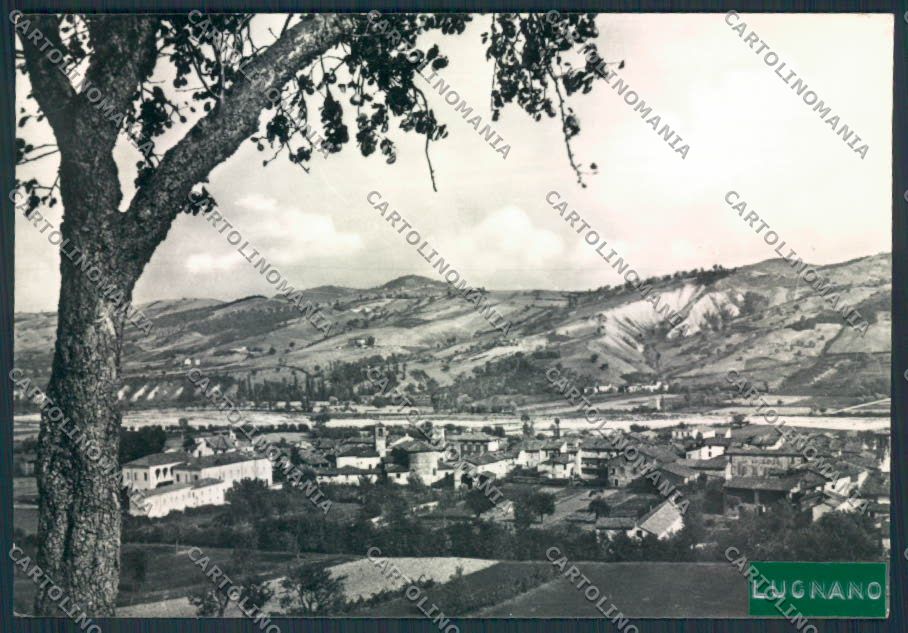 Piacenza Lugagnano ADESIVO Foto FG cartolina MV2678 – fronte