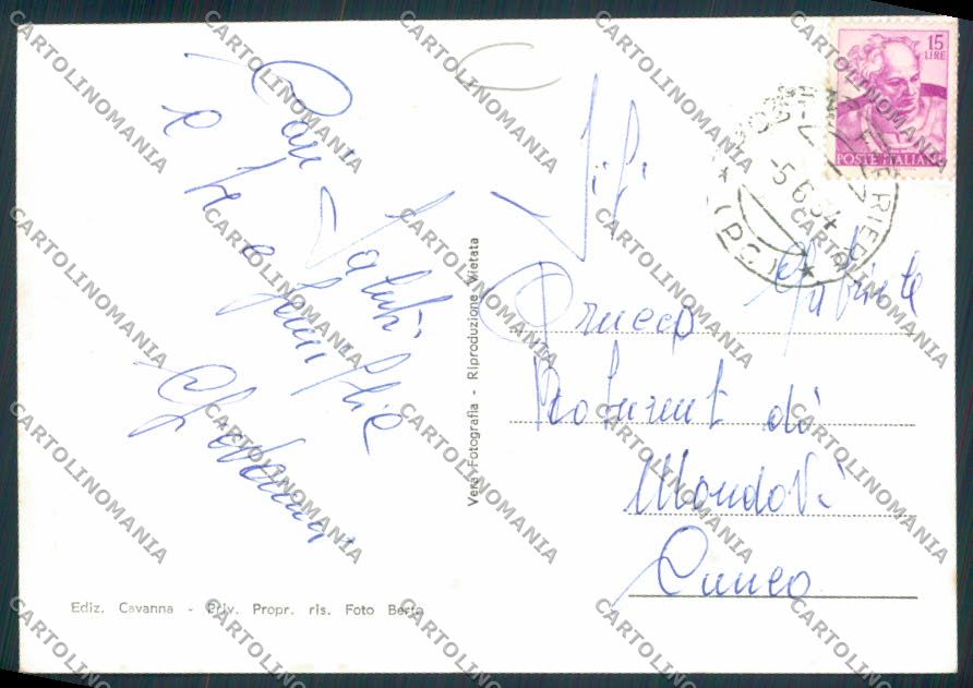 Piacenza Pertuso Foto FG cartolina MV2686 – retro