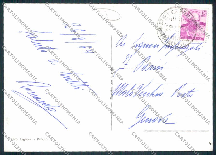 Piacenza Capannette di Pei Foto FG cartolina MV2695 – retro