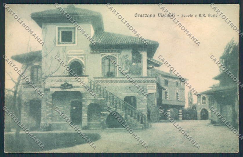Piacenza Grazzano Vistonti Poste cartolina MV2716 – fronte