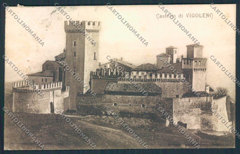 Piacenza Vigoleno cartolina MV2721 – fronte