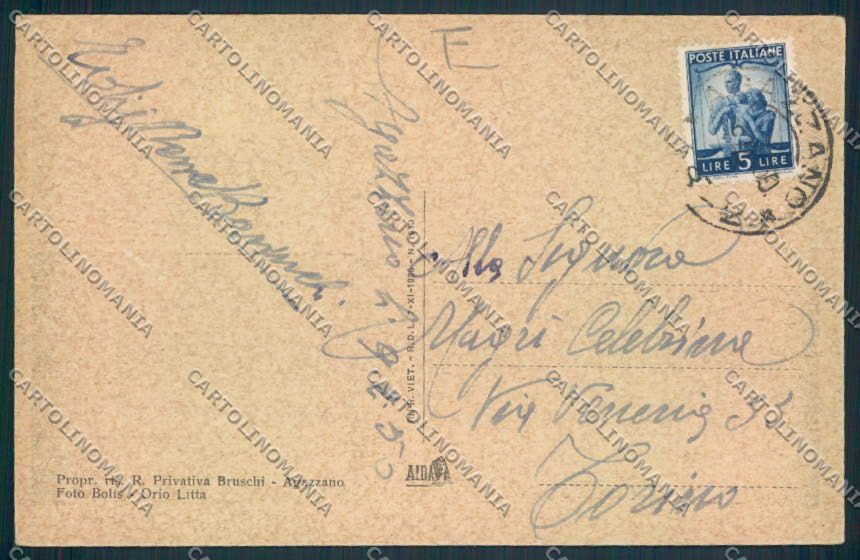 Piacenza Agazzano cartolina MV2722 – retro