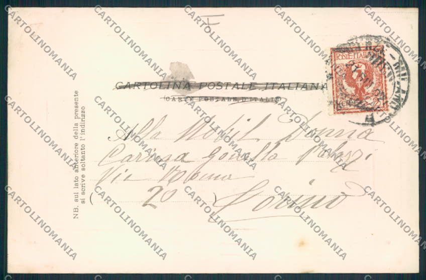Piacenza Vigoleno cartolina MV2727 – retro