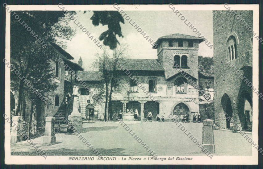 Piacenza Grazzano Vistonti cartolina MV2728 – fronte