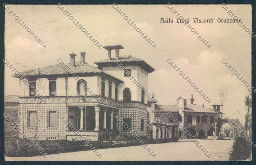 Piacenza Grazzano Vistonti cartolina MV2729 – fronte