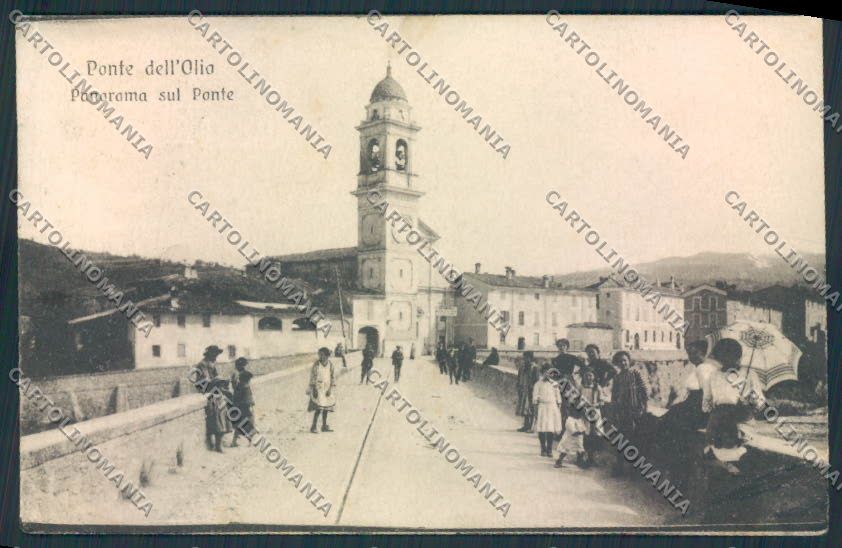 Piacenza Ponte dell'Olio cartolina MV2753 – fronte