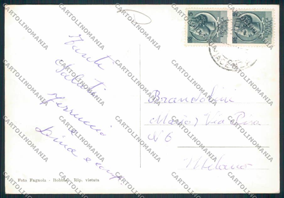 Piacenza Bobbio Foto FG cartolina MV2756 – retro